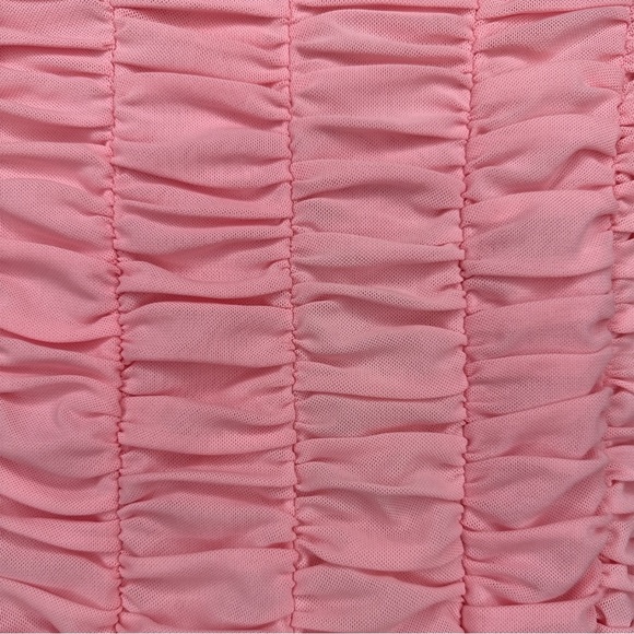 I.AM.GIA Pink Ruched Mesh Ophelia Pants XS - Picture 14 of 15